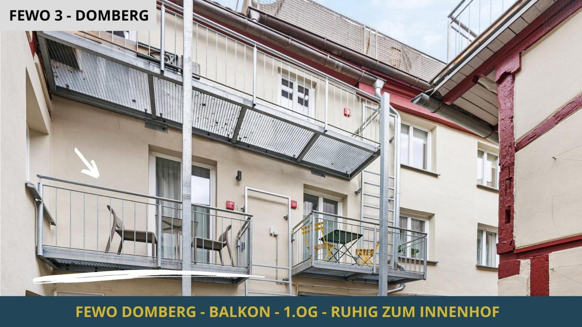 Neu Kapapart15 - 6 Schoene Fewos Mit Einbaukueche, Bad Und Balkon In Der Altstadt Auf Bambergs Insel Bagian luar foto