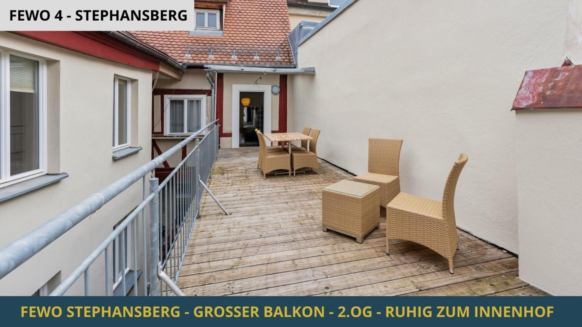 Neu Kapapart15 - 6 Schoene Fewos Mit Einbaukueche, Bad Und Balkon In Der Altstadt Auf Bambergs Insel Bagian luar foto