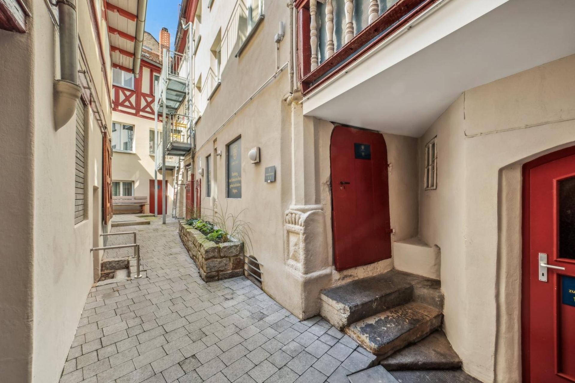 Neu Kapapart15 - 6 Schoene Fewos Mit Einbaukueche, Bad Und Balkon In Der Altstadt Auf Bambergs Insel Bagian luar foto